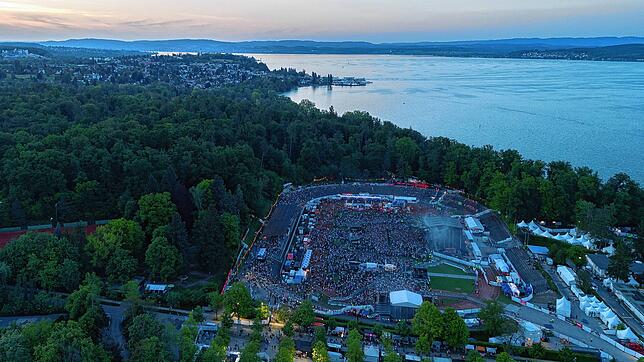 (Archivbild) Im Bodensee-Stadion wird auch am 30. und 31. Mai 2025 das Campus-Festival stattfinden, wie hier in diesem Jahr.