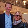 Auf Wohnungssuche: OB Simon Gröger und seine Frau Anita. Unser Bild ist am Wahlabend im Milchwerk aufgenommen worden.