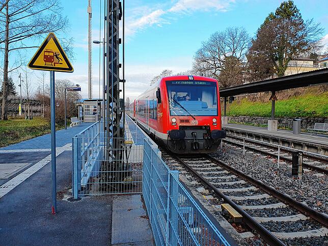 Der Bahnhof Therme in Überlingen. (Archivbild)
