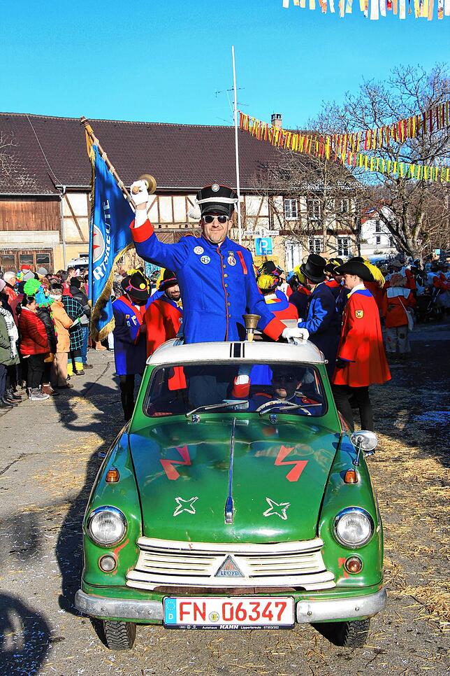 Bild 5: Die besten Bilder zum 60-jährigen Jubiläum des Narrenvereins Kuckucks I-Hager aus Bambergen