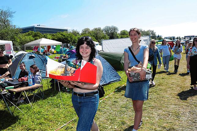 Bild 13: Campus Festival Konstanz 2024: Bilder vom Campingplatz am Freitag