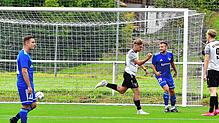 Zu früh gejubelt: Brooklyn Lehmann vom SV Buch hat es mit seinem Tor zum 1:0 gegen die SV Mettingen/Krenkingen trotz der 2:6-Pleite in ...