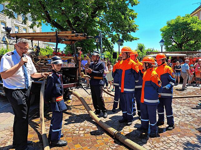 Bild 10: Alle Bilder vom Treffen der historischen Feuerwehrfahrzeuge in Engen
