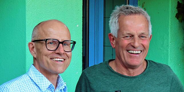 Thomas Gut (links) und Markus Baiker vom Seenachtfest-Verein Kreuzlingen stellen ein vielfältiges Programm vor.