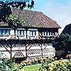 1990: Das &bdquo;Alte Haus&ldquo;. Das Gebäude wurde von 1994 bis 1995 grundlegend saniert. Der einzig beheizte Raum befand sich im ...