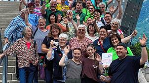 Die Mitglieder des Brigachtaler Akkordeonvereins jubeln über ihren wiederholten Erfolg beim World-Music-Festival in Innsbruck. Unser ...