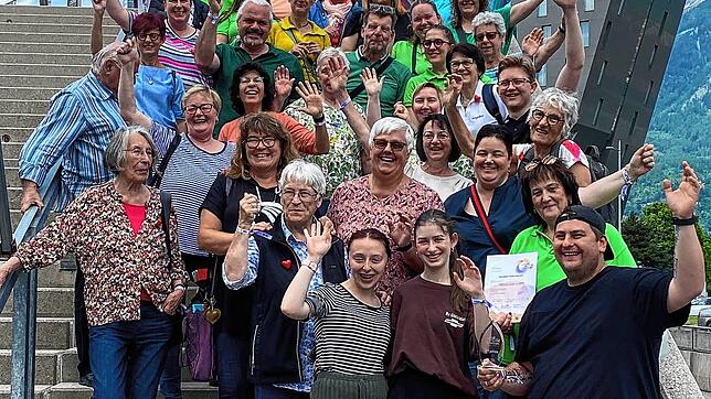 Die Mitglieder des Brigachtaler Akkordeonvereins jubeln über ihren wiederholten Erfolg beim World-Music-Festival in Innsbruck. Unser ...