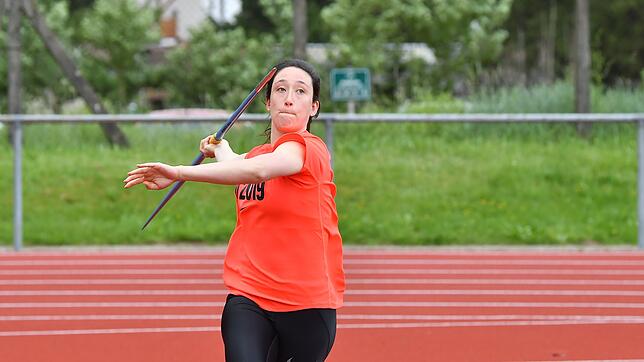 Stark: Jennifer Buckel wurde für BTV Aarau Athletics Schweizer Meisterin der Jugend U20 im Speerwerfen.