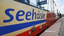 Das Seehäsle am Radolfzeller Bahnhof. In den nächsten zwei Wochen ist der Einstieg kaum möglich.
