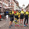Sportliche Gäste: Das Schweizer Inline-Team Sempachersee machte einen Ausflug nach Waldshut, hier im Bild in der Kaiserstraße.
