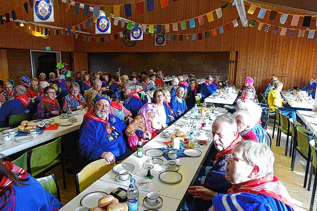 Bild 14: Beste Stimmung bei der Seniorenfasnet in Bonndorf. Wir haben die Bilder!