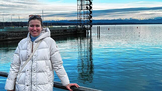 Nina Neumann aus Köln ist rundherum mit sich zufrieden.