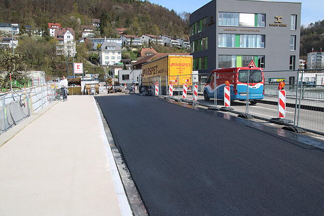 Bild 14: Seit einem Jahr wird die Kolpingbrücke saniert. Eine Chronologie der Baustelle und ihre Auswirkungen auf den Verkehr
