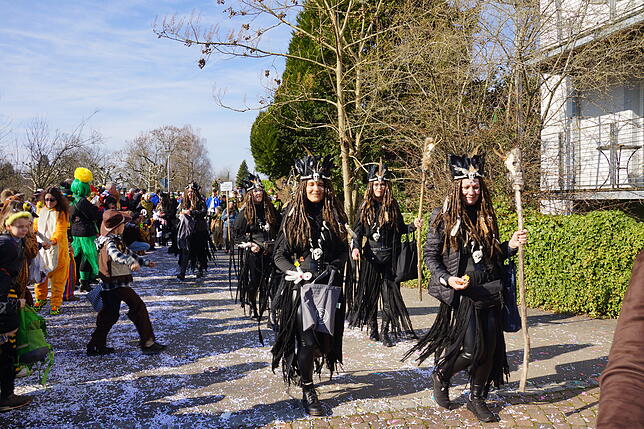 Bild 25: 43. Küssaberger Narrentreffen: Märchenhafte Fasnacht in Rheinheim