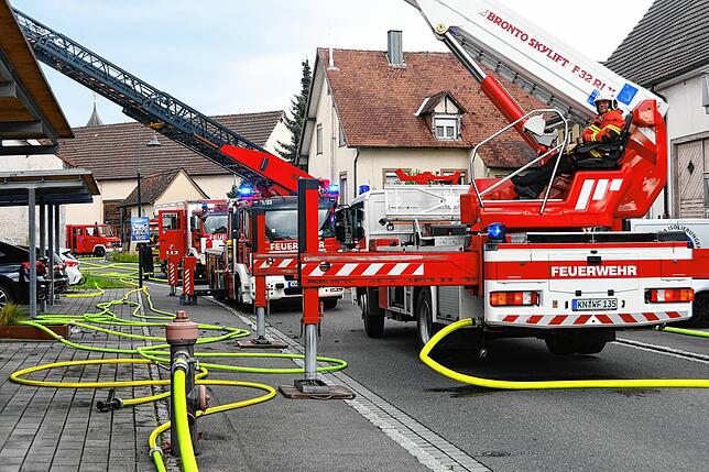 Die Böhringer Straße in Friedingen ist für den Verkehr gesperrt.
