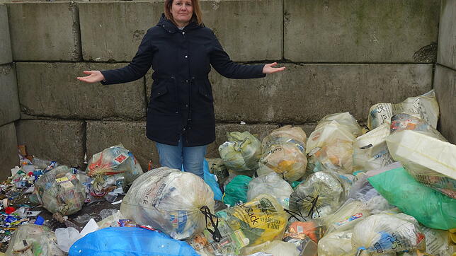 Jetzt reicht's: Tina Prause reduziert mit ihrer Familie seit Februar den Plastikverbrauch. Bilder: Prause, Rosa