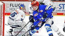 Der Finne Teemu Pulkkinen (vorne) soll unzufrieden sein und sich Verantwortlichen gegenüber ungebührlich verhalten haben. Derzeit ist ...