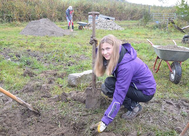 Julia Kiethe, 23, wollte sich schon länger für den Naturschutz einsetzen.