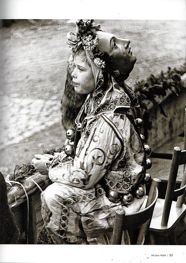 Dieses Foto von der Fasnet 1934 inspirierte die Verantwortlichen des Donaueschinger Zunftmuseums zur Sonderausstellung. Es zeigt den ...