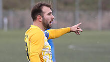 Yannick Stadelhofer, Spielertrainer der SG Dettingen-Dingelsdorf,