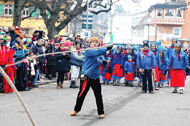 Bild 13: Bunter Umzug zum Donaueschinger Hexenjubiläum