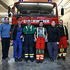 Das Notversorgungs-Team in Rippolingen (von links): Robert Vogt, Manfred Fischer, Dieter Beeckmann, Sven Niedermaier, Katja Fischer und ...