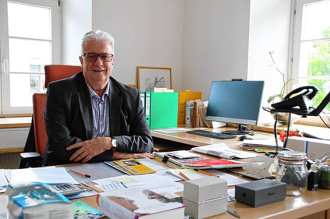 Martin Benz war 32 Jahre Bürgermeister in Hohentengen. Am 28. Mai hat er seinen letzten Arbeitstag.