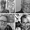 Sie haben sich 2023 für immer verabschiedet: Marlies Brunner-Schwer (von links oben), Adolf Huchler, Hans-Reinhold &bdquo;Erbse&ldquo; ...