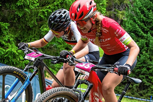 Bild 13: Mountainbikerin Finja Lipp fuhr Weltcup in Lenzerheide und wir haben Impressionen vom Rennen