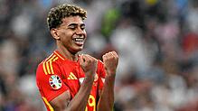 Lamine Yamal, 17, ist Fußballprofi beim FC Barcelona.