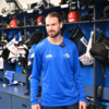Mirko Höfflin von den Schwenninger Wild Wings gibt Einblicke in die Kabine.