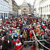 (Archivbild) Am Schmotzigen Dunschtig wird die Konstanzer Innenstadt wieder zur Hochburg der Narretei. Wo aber können die Mäschgerle ...