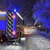 Vielerorts entlang der Verbindungsstraßen kam es in der Nacht auf Freitag zu Problemen mit Schneebruch, zu denen die Feuerwehr Bad ...
