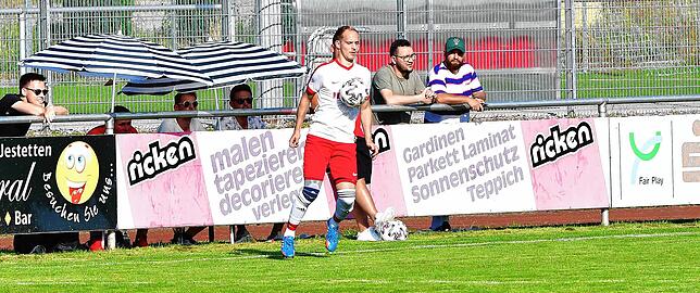 Scorer-Punkte: Zwei Tore vorbereitet und eines selbst erzielt: Der im Sommer von der Spvgg. Wutöschingen zurückgekehrte Lucas Geng (hier ...