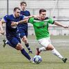 Der FC 07 Furtwangen (Pietro Morreale, rechts) besiegte die SG Riedöschingen/Hondingen (Dominik Zeller) mit 1:0.