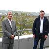 Michael Meier über den Dächern der Innenstadt, die nach Corona Unterstützung brauchen wird.
