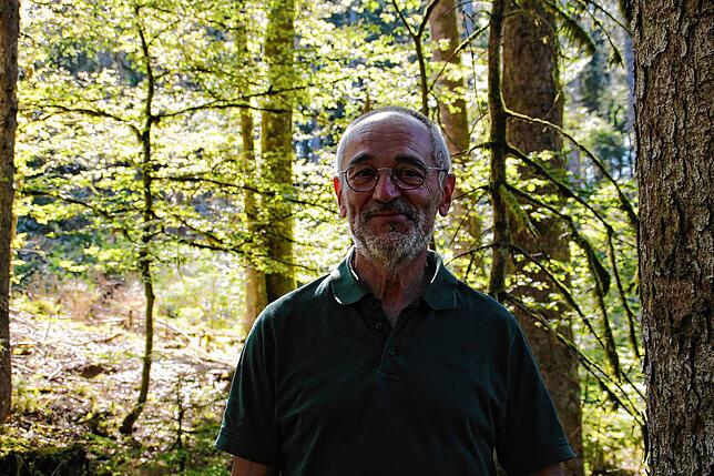 Karl Ulrich Mäntele ist Revierförster in Rickenbach.