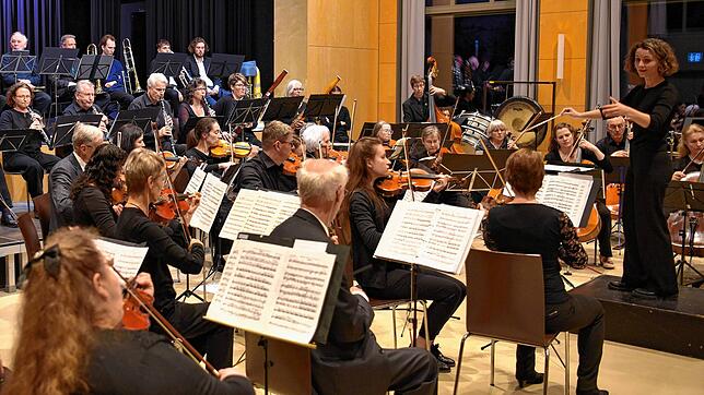 Im Sinfonieorchester spielen Musikerinnen und Musiker aus Deutschland und der Schweiz.Orchesterverein Rheinfelden