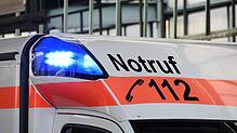 Bild : Eingeklemmte Person: Feuerwehr wird zu Arbeitsunfall im Industriegebiet Hardt gerufen