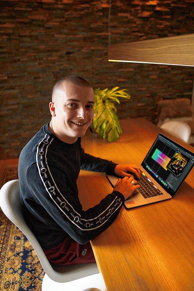 Adrian Bär gehört zu den zwölf Studenten, die am 30. April die virtuelle lange Nacht der Musik auf die Beine stellen.