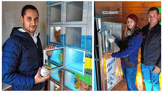 Bild : 24 Stunden geöffnet: Hofautomaten im Schwarzwald