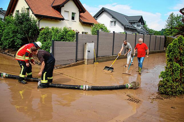 Bild 7: Bilder vom Hochwasser in Stühlingen – Teil I