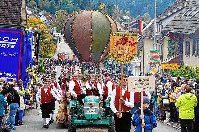 Bild 2: Kreiserntedankfest Brigachtal: Die schönsten Bilder vom Umzug  – Teil 3