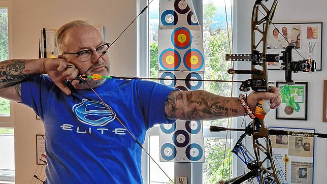 Präzision ist trumpf: Axel Roth und sein Verein Team Roth Bogensport sind seit vielen Jahren national und international erfolgreiche ...