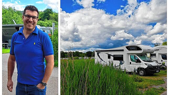 Andreas Bertsch betreibt einen großen Wohnmobilstellplatz in Bad Dürrheim. Er kann den wachsenden Campingtrend mit steigenden ...