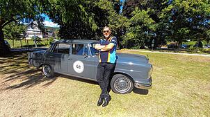 Kurt Rosenthal lebt mit dem Oldtimer seinen Kindheitstraum.