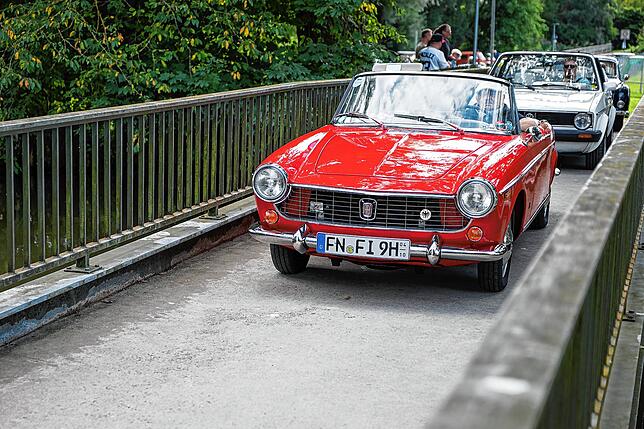 Bild 7: So war das Oldtimer Treffen an der Sichelhenke in Bohlingen