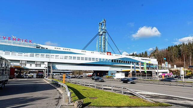 Der Ort des Geschehens: Die Autobahnraststätte Würenlos.