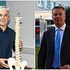 Der niedergelassene Singener Neurochirurg Aram Bani (links) hat den Betrieb in seinen neuen Praxisräumen aufgenommen. Bernd Sieber, ...