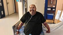 „Das Lachen lasse ich mir nicht nehmen“, sagt Mäx Kessler, einstiger Fasnachter der Hofpeter, Wirt im Siedlerheim der ...